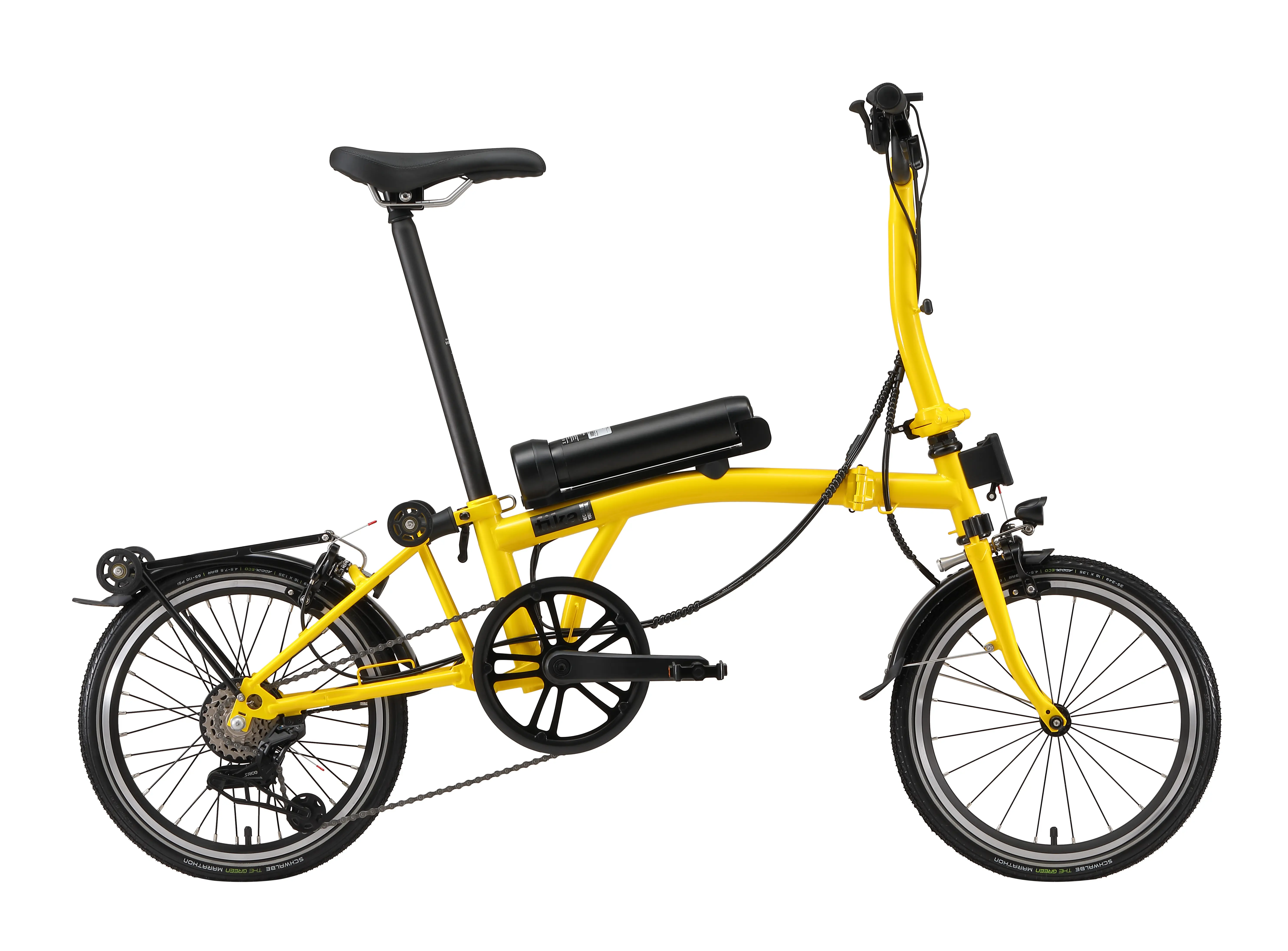 FIKA-E516inch xiaobu electric assist Lightning yellow闪电黄